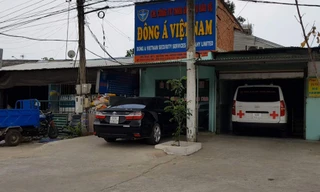 Trụ sở Chi nhánh Cty TNHH dịch vụ bảo vệ Đông Á nơi xảy ra vụ hỗn chiến