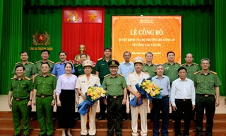 Hai Đại tá được tái bổ nhiệm chức danh Phó giám đốc Công an tỉnh Bình Thuận