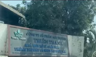 Công ty môi trường bị tố chôn lấp hàng ngàn tấn rác thải trái phép