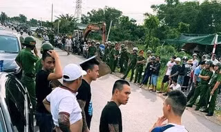 Hiện trường nơi xảy ra vụ việc