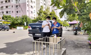 Đồng Nai vận hành rô bốt 'giao hàng' trong khu cách ly