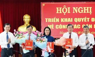 Nguyên Chủ tịch UBND tỉnh Đồng Nai Cao Tiến Dũng làm Trưởng ban Dân vận Tỉnh ủy