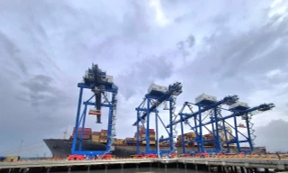 Cảng nước sâu lớn nhất Đồng Nai đón chuyến tàu đầu tiên