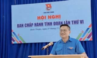 Anh Đoàn Minh Tâm được bầu làm Phó Bí thư Tỉnh Đoàn Bình Thuận 