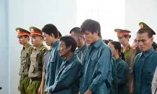 Các bị cáo tại phiên tòa​