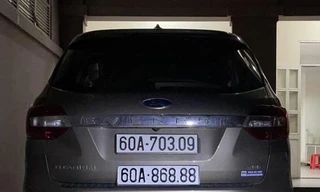 Chủ xe ô tô gắn biển số giả “siêu đẹp” là ai?
