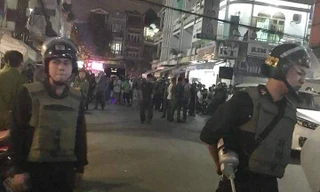 Cảnh sát vây bắt hàng chục đối tượng chém nhau tại tiệm game bắn cá