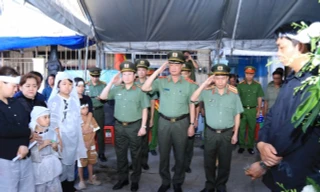 Bộ Công an đề xuất khen thưởng đối với anh Huỳnh Trí Phúc hy sinh khi truy bắt tội phạm