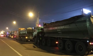 Đoàn 'xe vua' khi bị bắt giữ