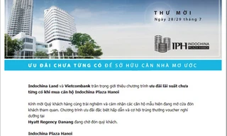 'Ông lớn' ngân hàng đi rao bán căn hộ