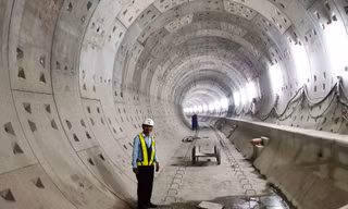 Cận cảnh đường hầm Metro số 1 dưới lòng Sài Gòn