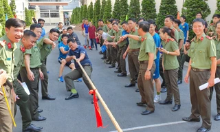 Tuổi trẻ Công an nhân dân sôi nổi hoạt động Tháng Thanh niên 2019