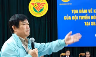 Chủ tịch Hội đồng HLV QG Nguyễn Sỹ Hiển kiến nghị VFF thay HLV Goetz bằng HLV nội. Ảnh: VSI