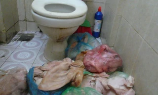 Các nguyên liệu chế biến thực phẩm được bảo quản và cất giữ ở những nơi không tưởng.