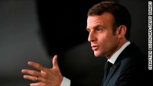 Tổng thống Pháp Emmanuel Macron 