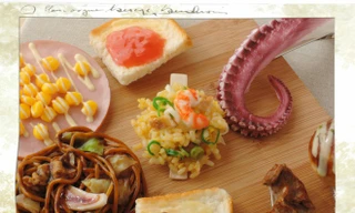 Kẹp tóc hình đồ ăn như thật hút tín đồ ẩm thực