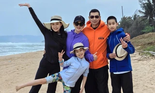 Gia đình sao võ thuật Triệu Văn Trác đến Phú Quốc 