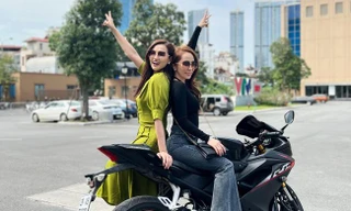 Lã Thanh Huyền- Quỳnh Nga cực ngầu trong hậu trường 'Chồng cũ, vợ cũ, người yêu cũ'