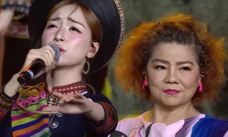 NSND Thanh Hoa và Hòa Minzy gây sốt với 'Rừng xanh vang tiếng Ta Lư'