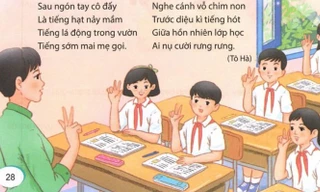 Bài thơ gây tranh cãi trong sách Tiếng Việt lớp 5