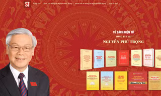 Ra mắt tủ sách điện tử Tổng Bí thư Nguyễn Phú Trọng 