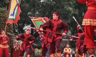 Hình ảnh ấn tượng tại lễ hội kỷ niệm chiến thắng Ngọc Hồi - Đống Đa