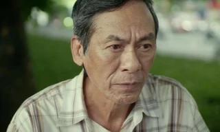 Cảnh phim xúc động của NSND Bùi Bài Bình an ủi con trai ung thư