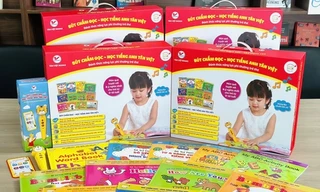 Bộ sách công nghệ giúp trẻ tự học tiếng Anh