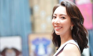 Diễn viên Thu Trang: 'Tiến Luật mất 5 năm để theo đuổi tôi'