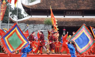 Hấp dẫn màn sử thi về vua Quang Trung trong ngày khai hội Gò Đống Đa