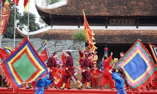 Hấp dẫn màn sử thi về vua Quang Trung trong ngày khai hội Gò Đống Đa