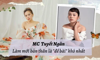 MC Tuyết Ngân có một năm Bắc 'tiến' đáng nhớ