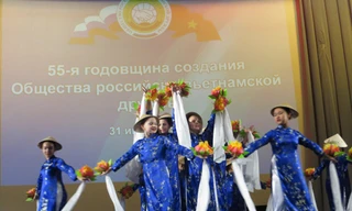 Hai nguyên thủ Nga, Việt chúc mừng 55 năm Hội Hữu nghị Nga – Việt