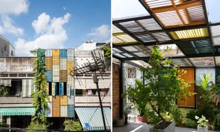 Nhà lâu năm được cải tạo thành nơi sống lý tưởng nhờ sử dụng cửa sổ cũ kĩ