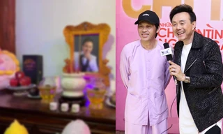 Khán giả bật khóc khi thấy đồ vật Hoài Linh để trên bàn thờ lập riêng tưởng nhớ Chí Tài