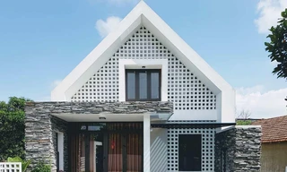 Kiến trúc sư Quảng Bình tự làm nhà cấp 4 gác lửng siêu đẹp với kinh phí eo hẹp