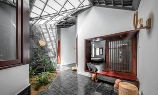 Nhà cấp 4 thiết kế như cuốn nhật kí, 'đi mãi không hết' ở Sóc Trăng gây 'sốt'