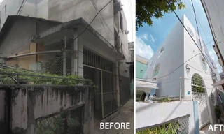 Cách thiết kế thông minh cho nhà trong ngõ có thế 'thóp hậu'