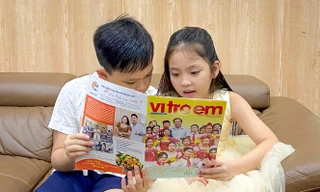 Ấn phẩm Vì trẻ em của Báo Lao động và Xã hội 