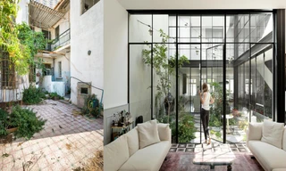 Biến nhà hoang thành nơi nghỉ dưỡng sang chảnh nhờ tường khung thép 