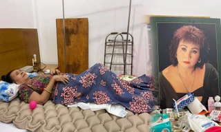 Xót xa với hình ảnh nghệ sĩ Hoàng Lan trong những ngày đầu năm