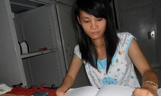 Nỗi lo âu của nữ sinh khuyết tật giàu nghị lực