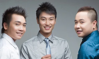 Artista, từ trái sang: Đăng Quang, Hoàng Hải, Hải Đăng Ảnh: Nghệ sĩ cung cấp