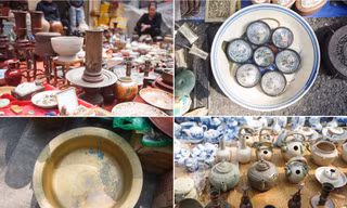 Độc đáo phiên chợ 'thời ông bà anh' mỗi năm chỉ họp một lần