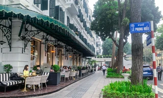 Cận cảnh vỉa hè một số tuyến phố đủ điều kiện cho thuê ở Hà Nội