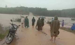 Cơn bão số 12 vừa qua gây ngập lụt, chia cắt nhiều khu vực Đắk Lắk