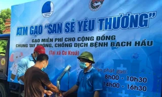 Phòng chống bạch hầu, đoàn thanh niên tái khởi động ATM gạo lưu động 