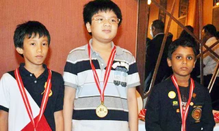 Kỳ thủ Nguyễn Anh Khôi - Công dân trẻ tiêu biểu TPHCM năm 2012