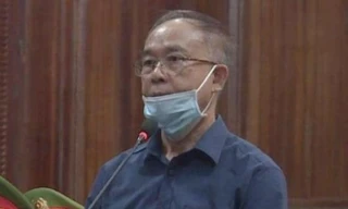 Cựu Phó Chủ tịch UBND TPHCM - Bị cáo Nguyễn Thành Tài tại phiên tòa sơ thẩm. Ảnh: Tân Châu