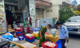 Phát hiện hộ kinh doanh chứa hơn 2 tạ cá hồi, bào ngư, bắp bò... không rõ nguồn gốc